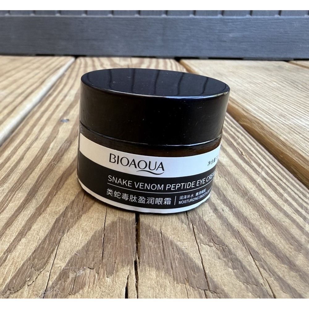 BIOAQUA Snake Venom Peptide Eye Cream Moisturizing Delicate Skin Under Eye 30g